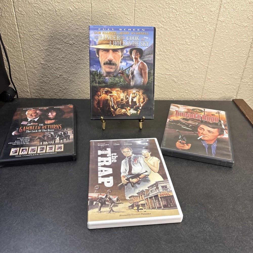 The Gambler Returns~Thunder Road~The Trap~The‎ Ranger~DVDs